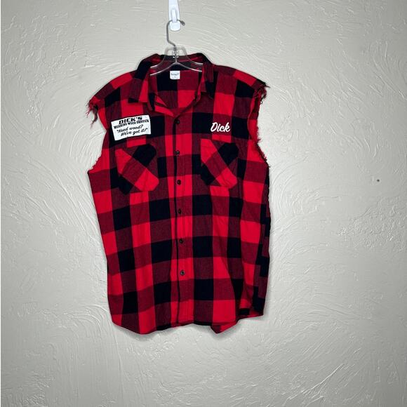 Spirit Halloween Costume Dick's Morning Wood Service - Large - Picture 1 of 6